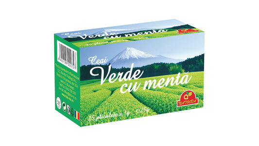 Ceai verde cu Menta