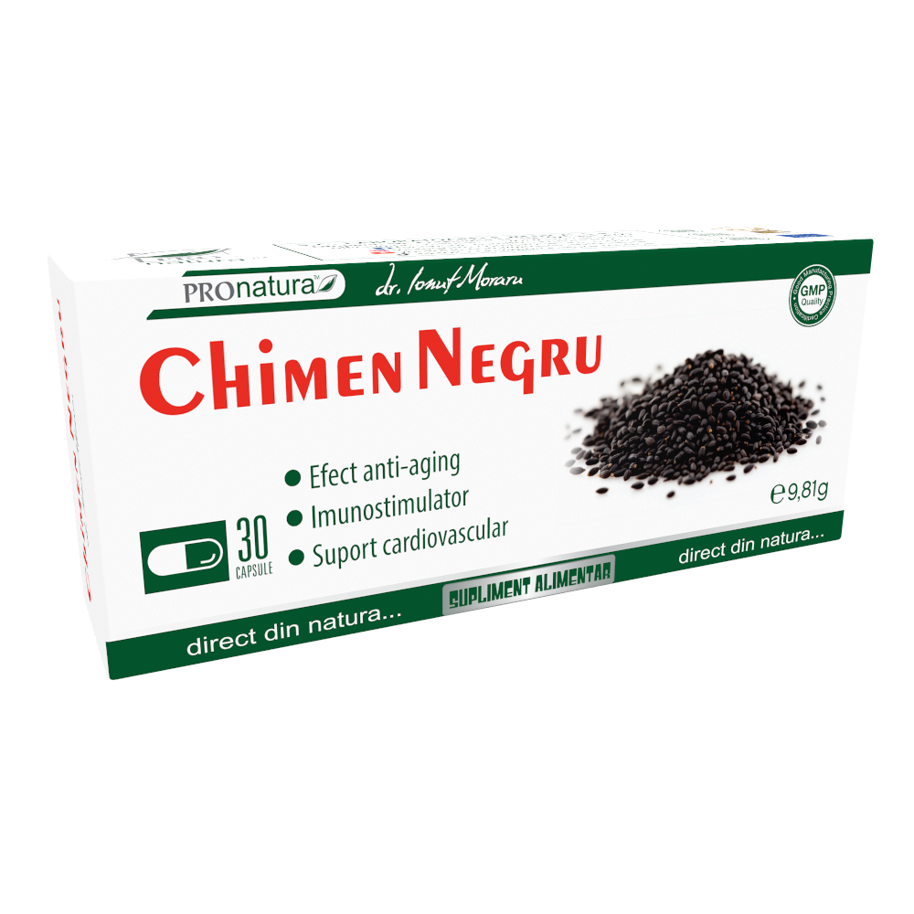 Chimen Negru 30cps blister