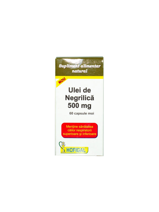 Ulei de Chimen Negru 60 Capsule - Hofigal