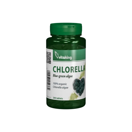 Chlorella 500 mg, 200 comprimate, Vitaking