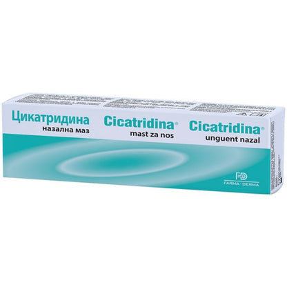 Cicatridina unguent nazal - în caz de uscăciune nazală și cruste
