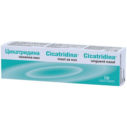 Cicatridina unguent nazal - în caz de uscăciune nazală și cruste