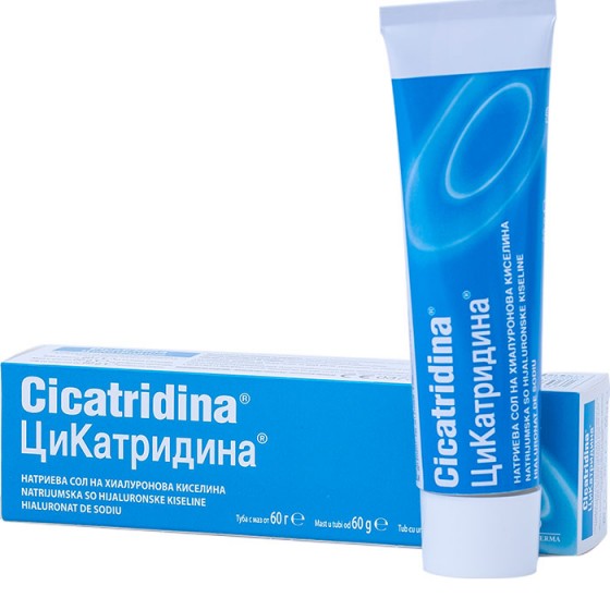 Cicatridina unguent - pentru răni, tăieturi, arsuri și piele uscată