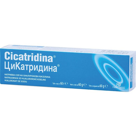 Cicatridina unguent - pentru răni, tăieturi, arsuri și piele uscată