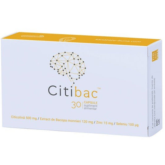 Citibac - contribuie la o funcție cognitivă normală, memorie și concentrare