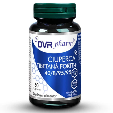 CIUPERCA TIBETANĂ FORTE + – 60 capsule, DVR Pharm
