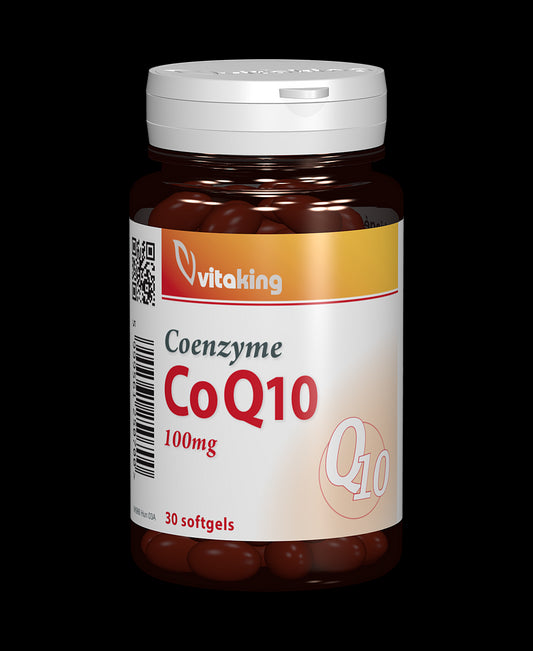 Coenzima Q10 naturala 100mg - 30 capsule