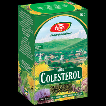 Colesterol, M102, ceai la pungă
