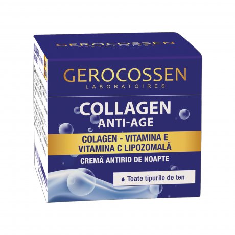 Crema antirid de noapte Collagen Anti-Age 50ml