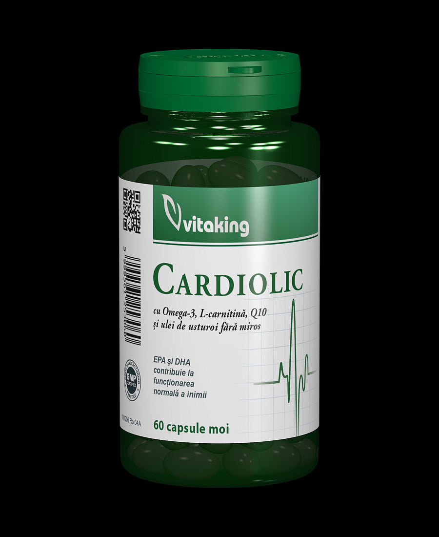 Complex Cardiolic pentru inima - 60 capsule gelatinoase