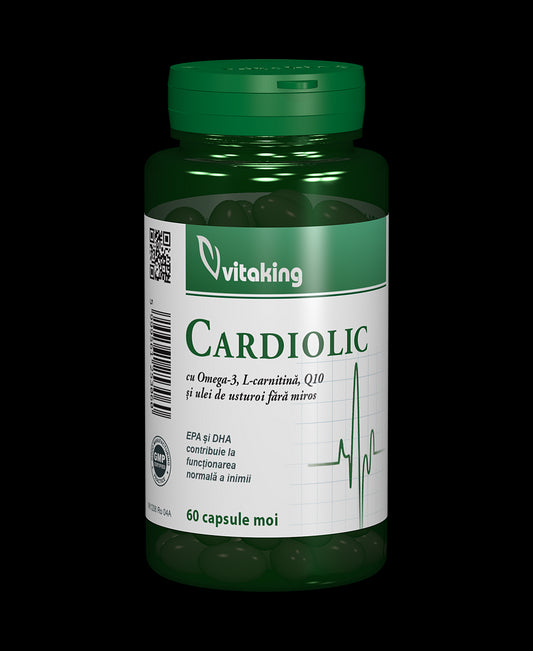 Complex Cardiolic pentru inima - 60 capsule gelatinoase