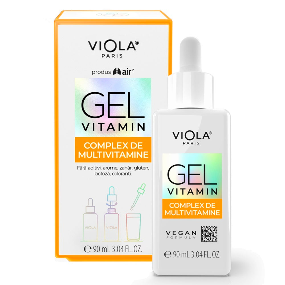 Complex de multivitamine Gel Vitamin, 90 ml, Viola