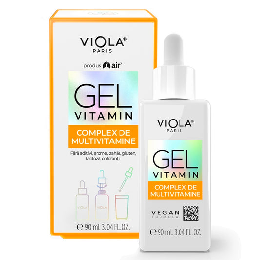 Complex de multivitamine Gel Vitamin, 90 ml, Viola