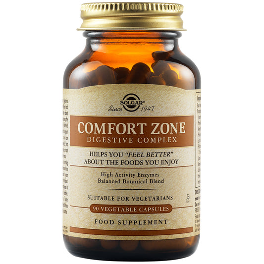 Complex digestiv Comfort Zone, 90 capsule, Solgar
