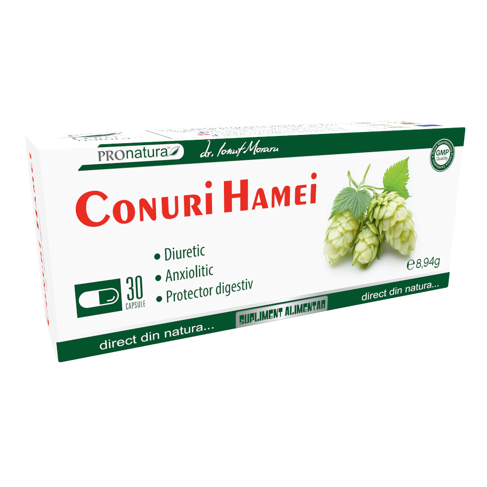 Conuri de Hamei 30cps blister
