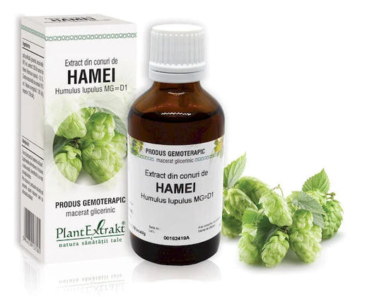 Extract din conuri de Hamei - Humulus Lupulus MG=D1, 50 ml