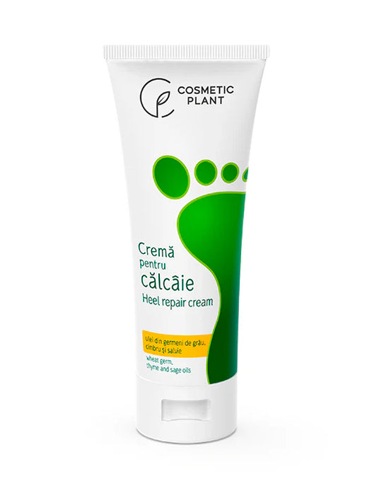 Cremă călcâie Cosmetic Plant cu germeni de grâu, cimbru și salvie, 100 ml, Cosmetic Plant