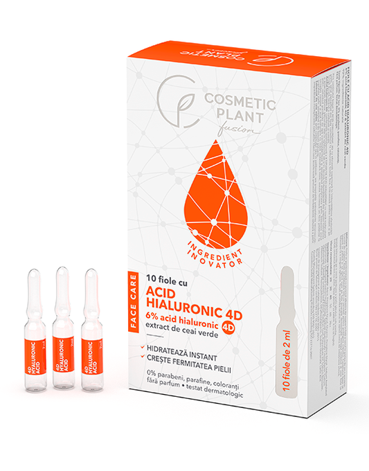 Fiole cu 6% acid hialuronic 4D