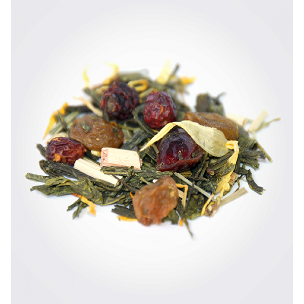 Ceai verde pentru infuzie, Cranberry Green 100g