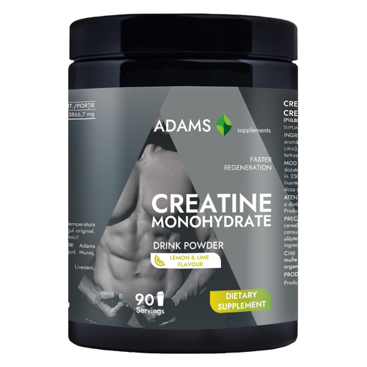 Creatina monohidrata (lemon-twist), 400g, Adams Supplements