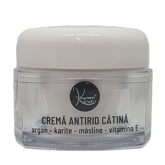 CREMA ANTIRID cu catina - argan - karite - masline - vitamina E - 50 ml