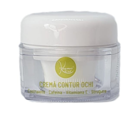 Crema contur ochi cu castravete, cafeina, vitamina E, strugure 50 ml