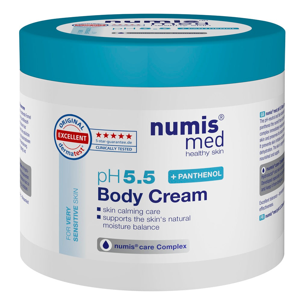 Crema corp cu panthenol pH 5.5, 400 ml, NumisMed