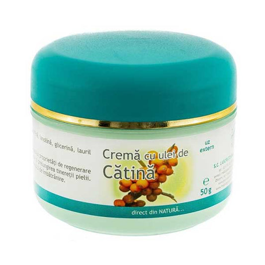 Crema hidratanta cu ulei de catina, 50 g