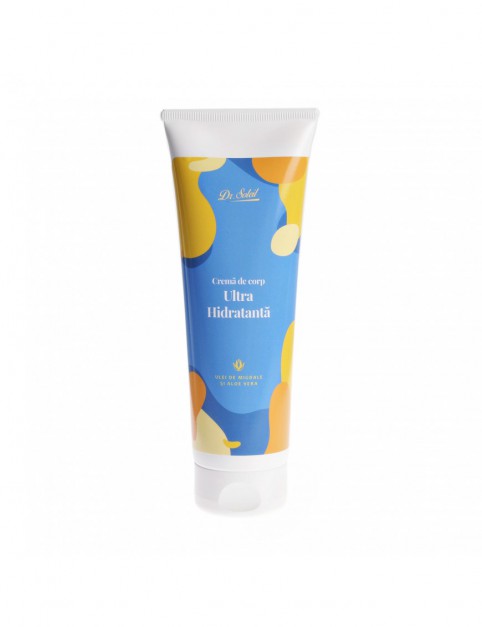 Cremă de corp ultra hidratantă cu Ulei de Migdale și Aloe Vera