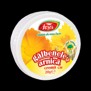 Gălbenele și arnică, C30, cremă