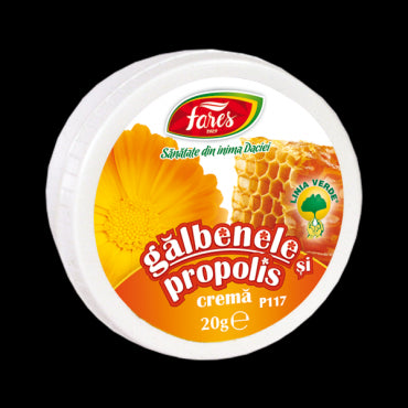 Gălbenele și propolis, P117, cremă