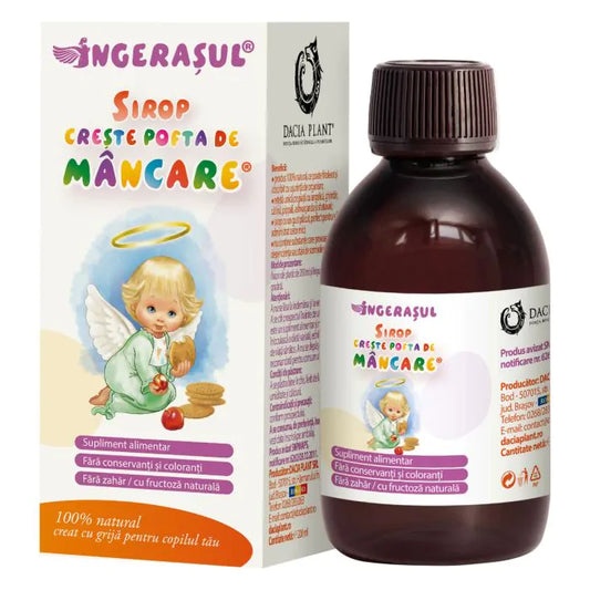 Ingerasul Sirop Creste Pofta de Mancare