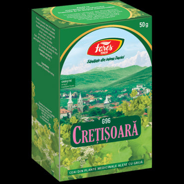 Crețișoară, iarbă, G96, ceai la pungă