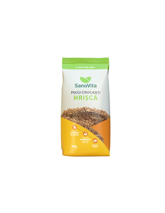 FULGI CROCANȚI DE HRIȘCĂ 250 G