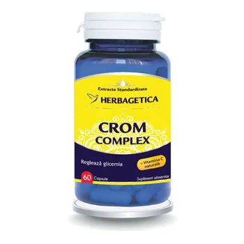 Crom Complex Organic, 60 capsule, Herbagetica