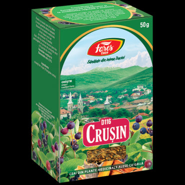 Crușin, scoarță, D116, ceai la pungă