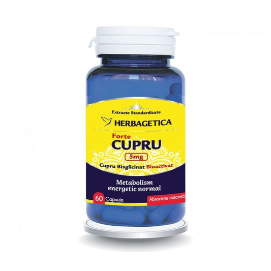 Cupru Forte Herbagetica 60 Capsule