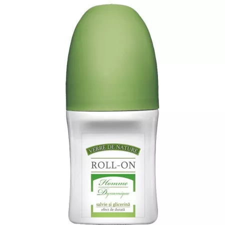 Deo Roll-on cu salvie Homme Dynamique 50 g, Manicos