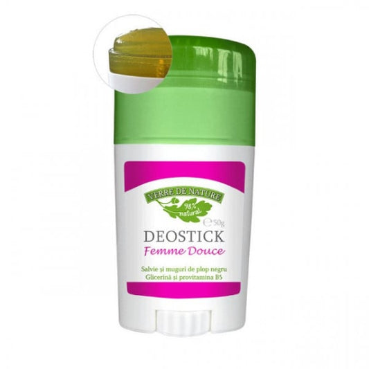 Deostick cu salvie si plop negru Femme Douce 50 g, Manicos