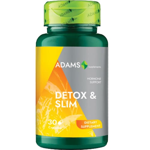 Detox&Slim, 30cps, Adams Supplements