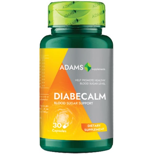 Diabecalm 30 cps cu plante și vitamine