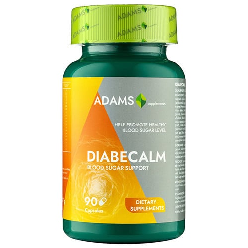 Diabecalm 90 cps – Complex vegetal și mineral