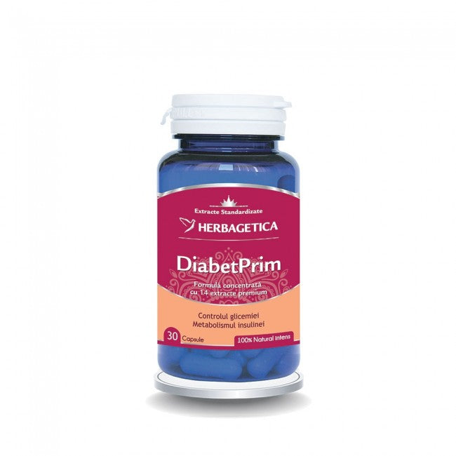 Diabetprim Herbagetica 30 capsule