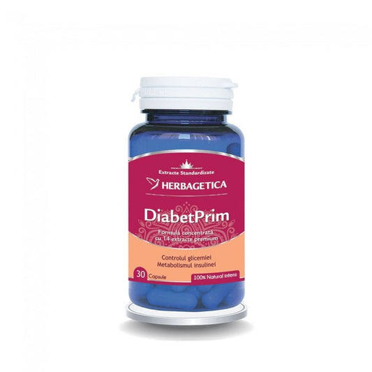 Diabetprim Herbagetica 30 capsule