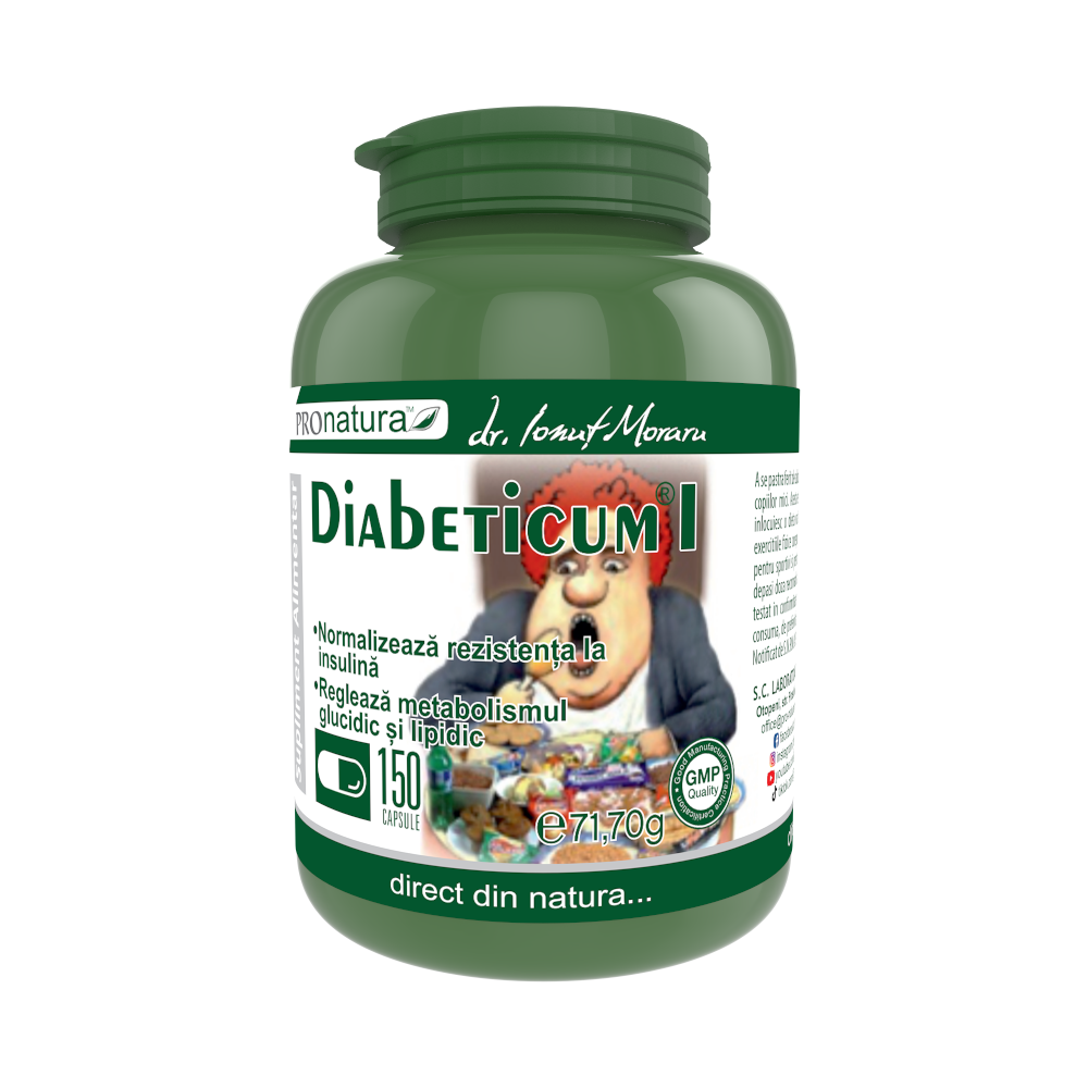 Diabeticum tip I, 150cps