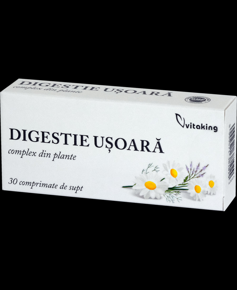 Digestie usoara - 30 comprimate de supt