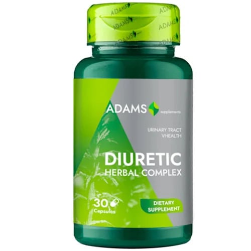 Diuretic Herbal Complex 30cps – Adams Supplements