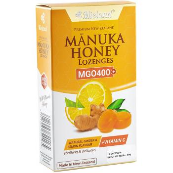 Dropsuri miere manuka ghimbir picant lamaie vit.c 15buc