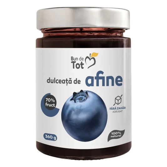 Bun de Tot Afine dulceata fara zahar - 360g