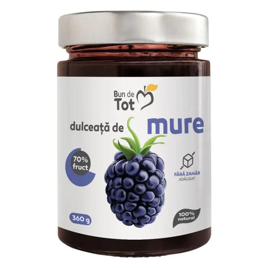 Bun de Tot Mure dulceata fara zahar - 360g